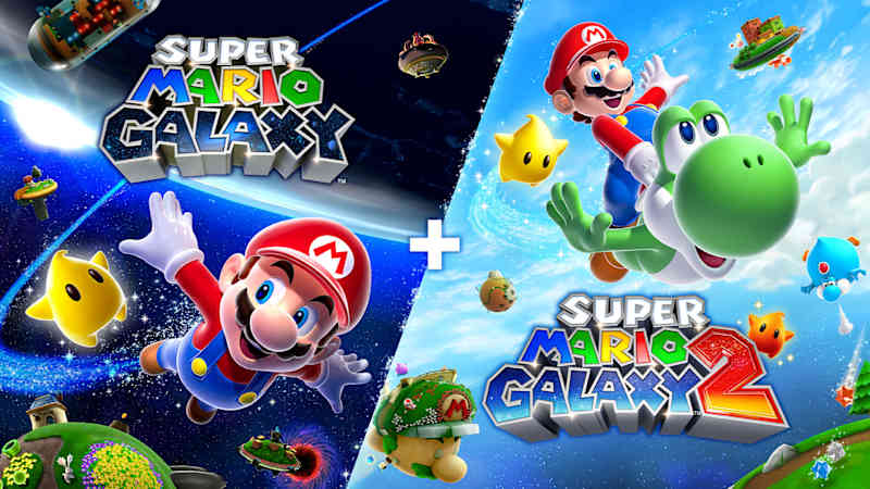 Super Mario Galaxy + Super Mario Galaxy 2